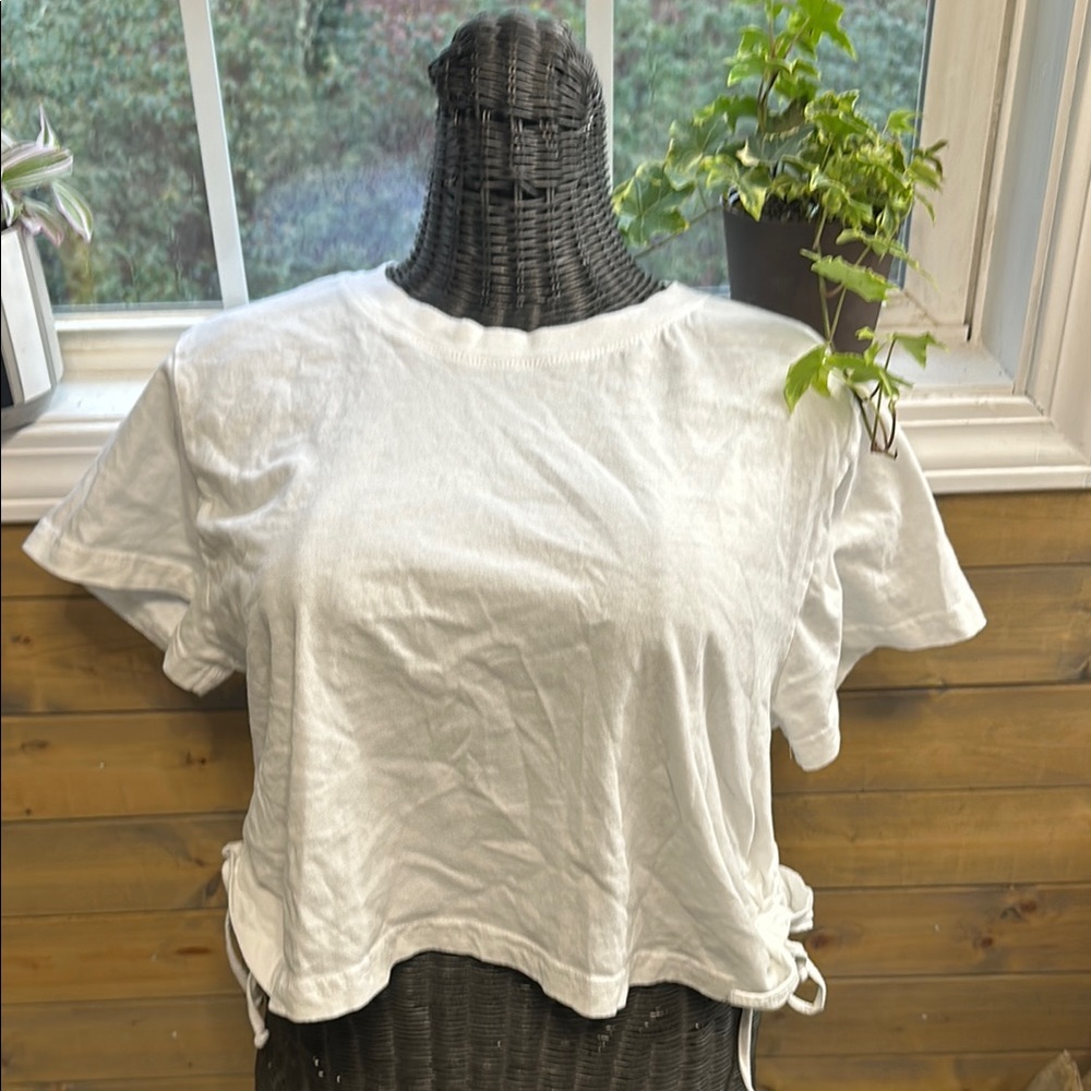 Women's White Casual Top